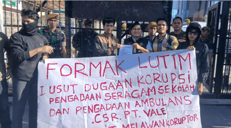 FORMAK LUTIM Desak Kejati Sulsel Supervisi Penanganan Kasus Dugaan Korupsi di Luwu Timur